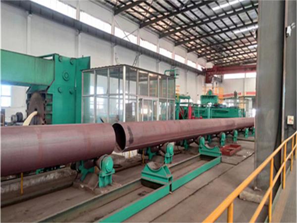 API 5L grade B LSAW steel pipe hydrostatic test