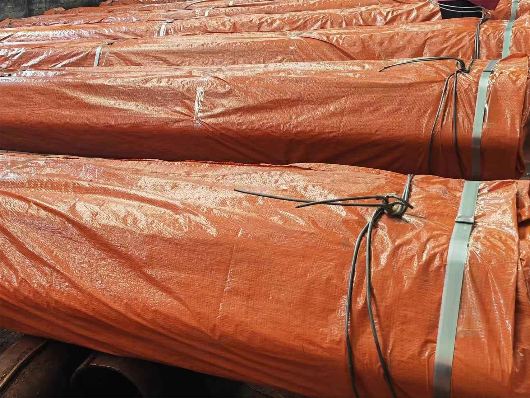 ASTM A106 A53 Beebka Birta ee Dibadda Tarpaulin