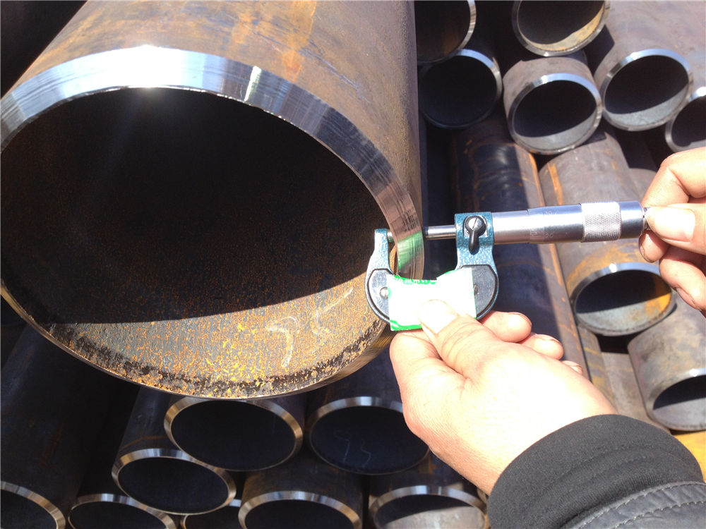 ASTM A53 seamless steel pipe dimensional inspection (2)