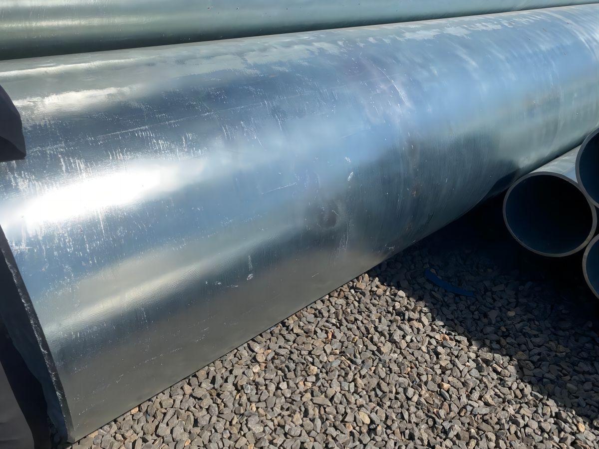 EN 10210 S355J0H Hot dip galvanized steel pipe