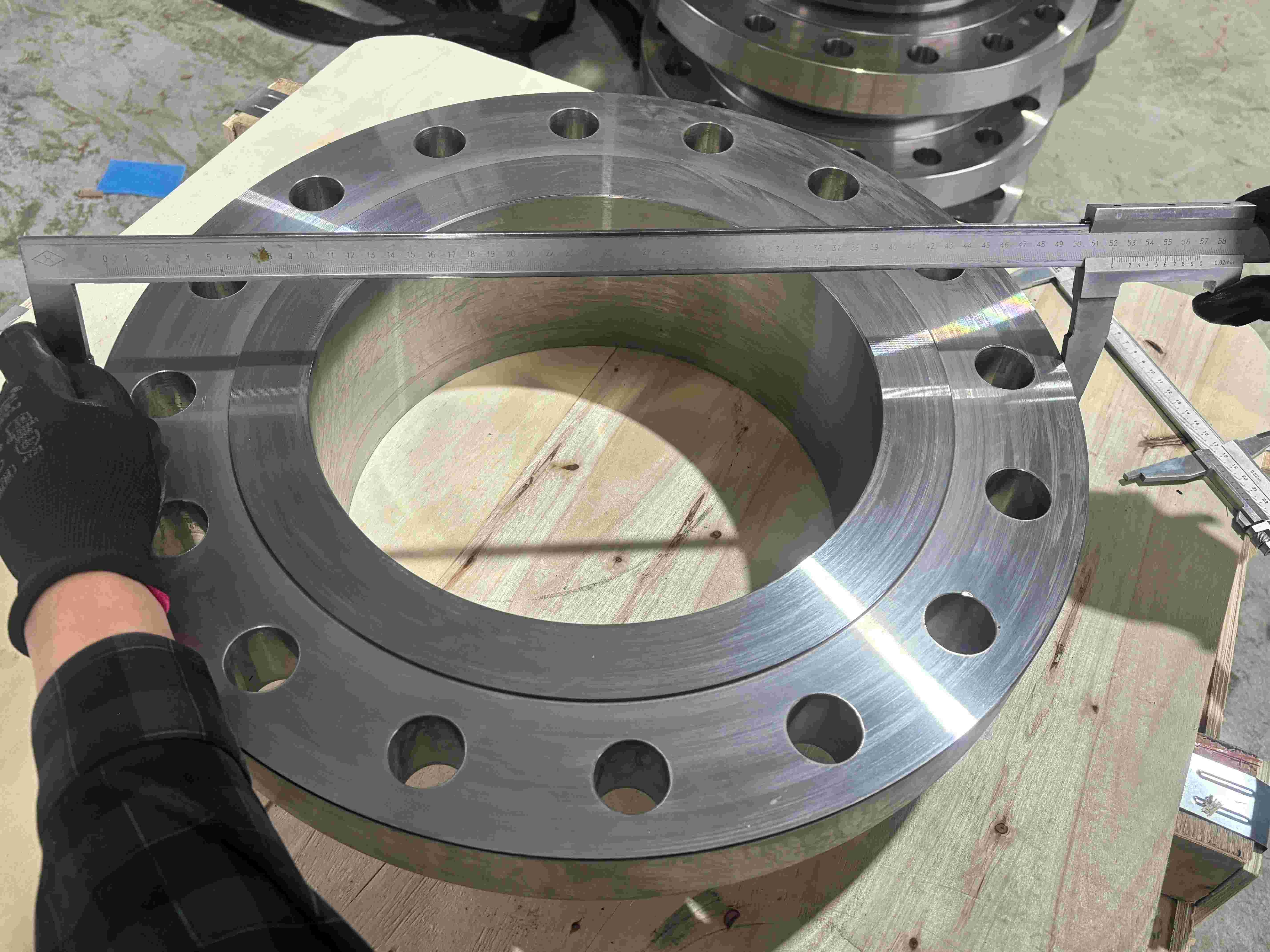 WNRF Flanges को बाहिरी व्यास